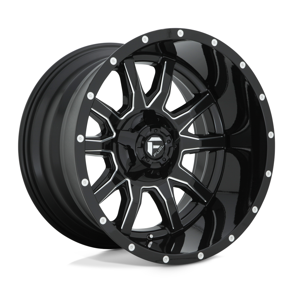 Fuel D627 VANDAL GLOSS BLACK MILLED