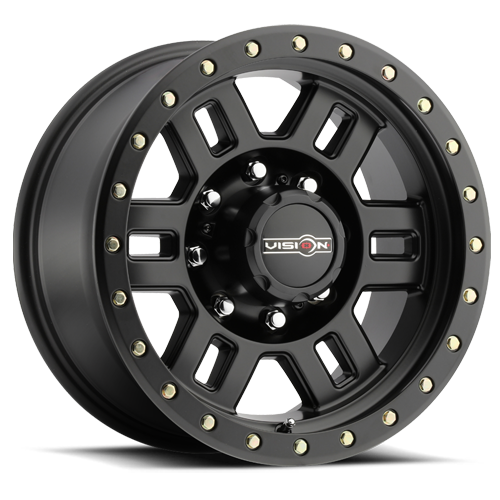 VISION MANX CUSTOM WHEEL Matte Black