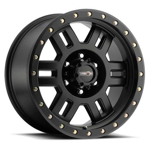 VISION MANX CUSTOM WHEEL Matte Black