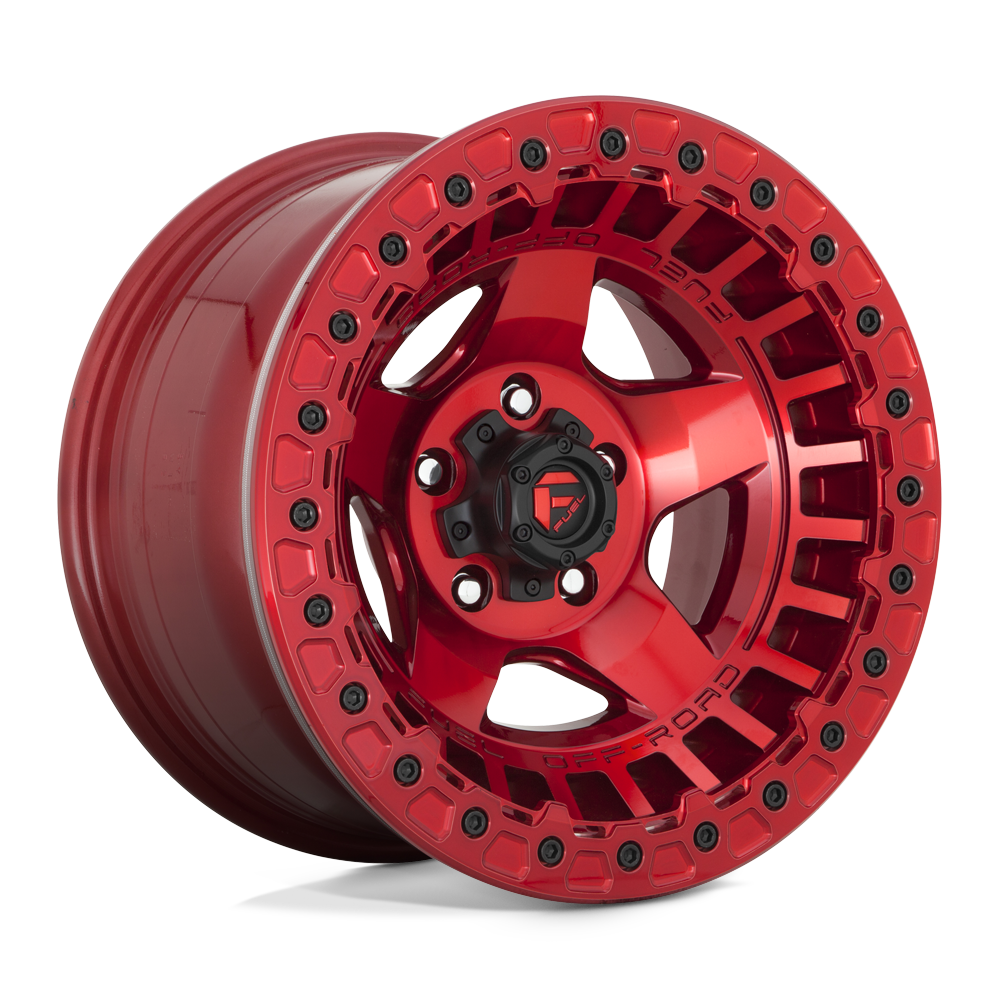 Fuel D117 WARP BEADLOCK CANDY RED