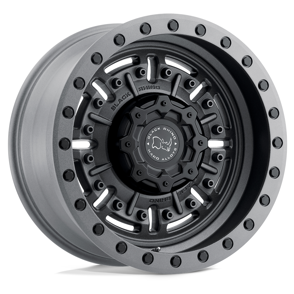 Black Rhino Hard Alloys ABRAMS TEXTURED MATTE GUNMETAL