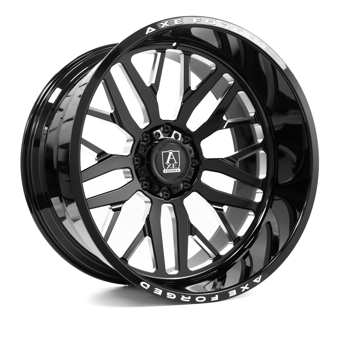 Axe AF11 Forged Custom Wheel Gloss Black Milled