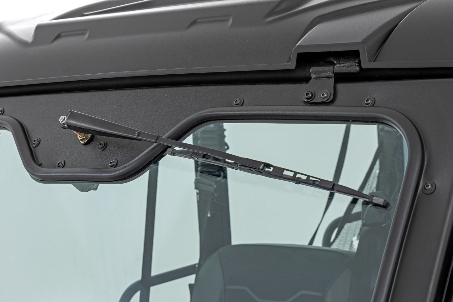 Rough Country Universal UTV Powered Wiper w/Washer Tank | 16" Blade