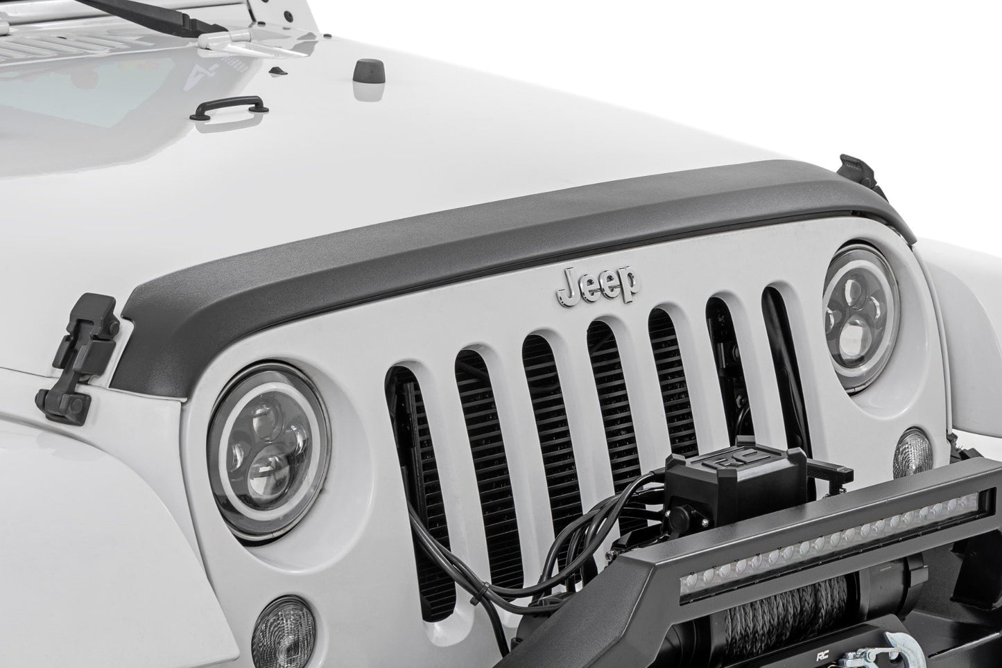 Rough Country Trail Cladding | Hood Protector | Jeep Wrangler JK/Wrangler Unlimited (07-18)