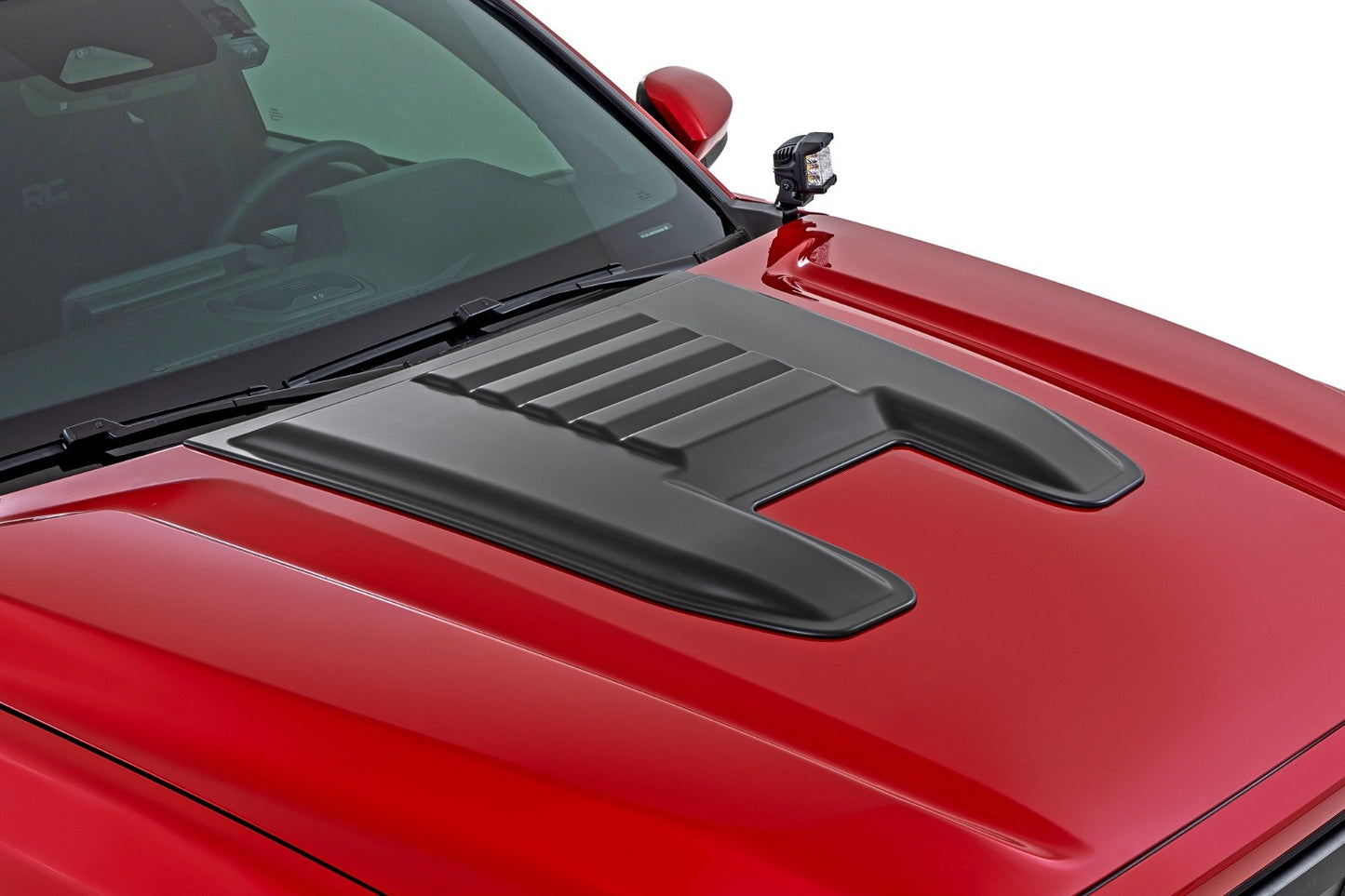 Rough Country Hood Scoop | 8W7 Blue Crush | Toyota 4Runner (2025)/Tacoma (24-25)