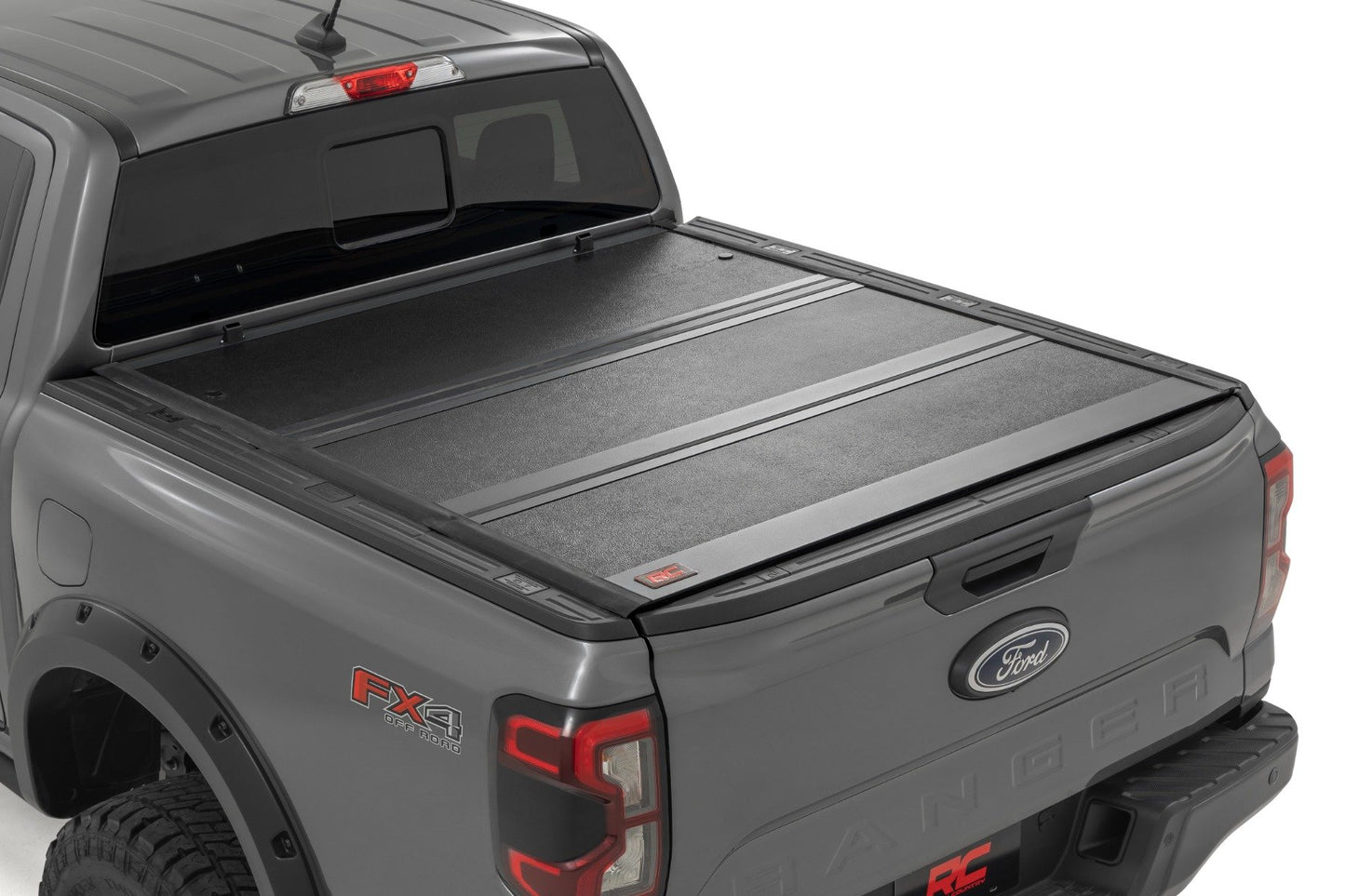 Rough Country Hard Low Profile Bed Cover | 5' Bed | Ford Ranger 2WD/4WD (2024-2026)
