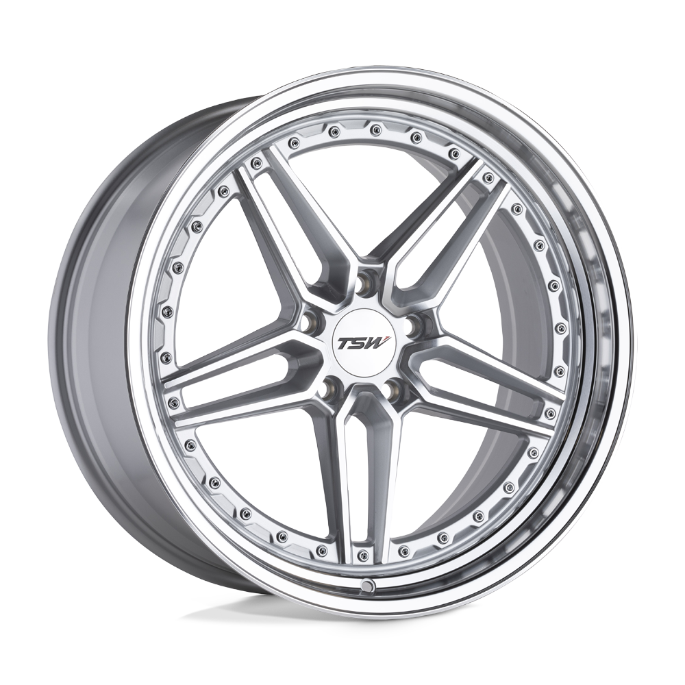 TSW ASCARI SILVER W/ MIRROR CUT FACE & LIP