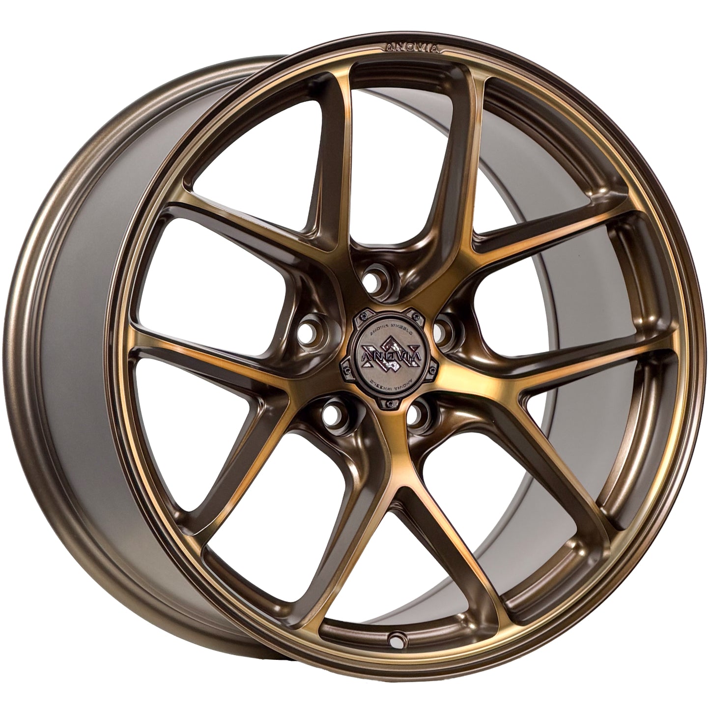 Anovia AN-12 Custom Wheel Bronze Machined Face Bronze Tint