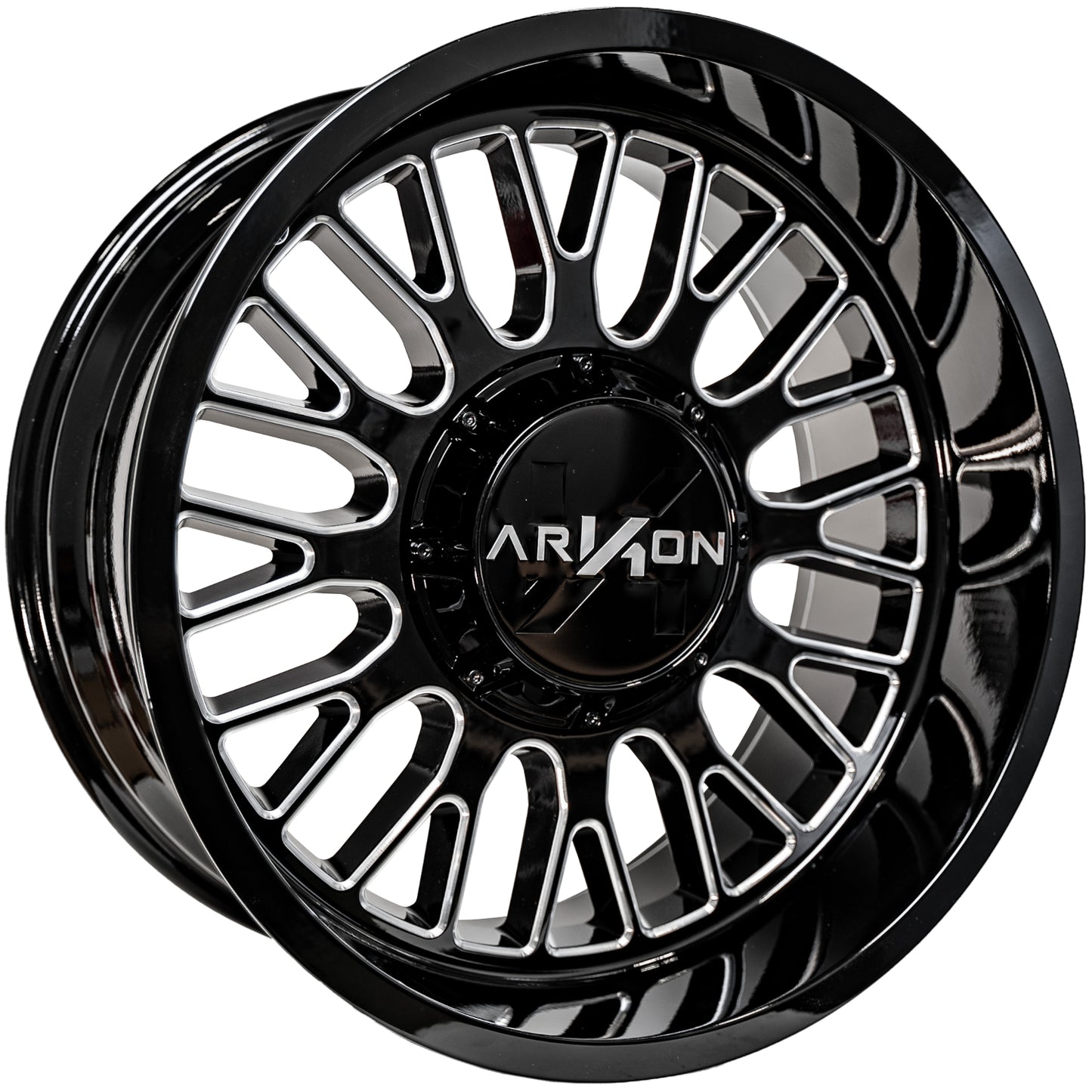 Arkon Offroad Athos Custom Wheel Gloss Black w/ Milled Edges