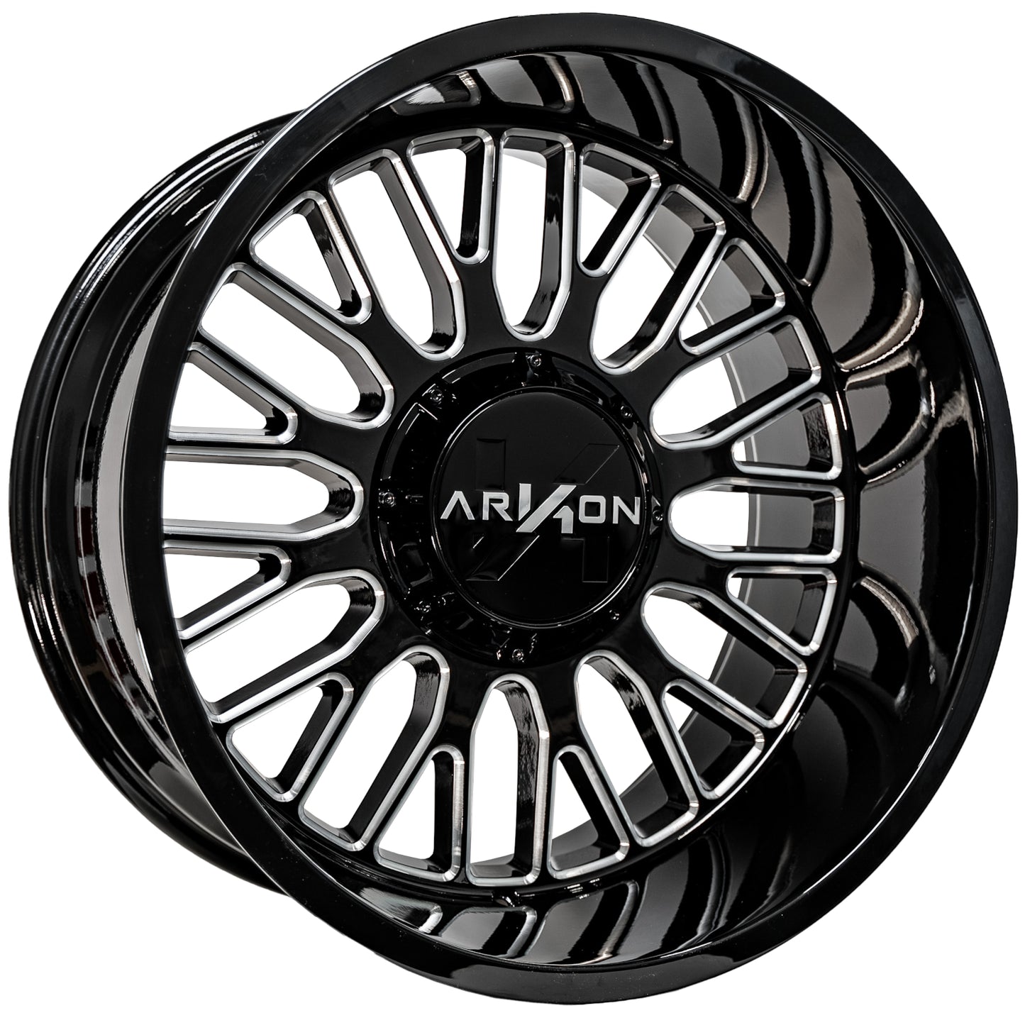 Arkon Offroad Athos Custom Wheel Gloss Black w/ Milled Edges