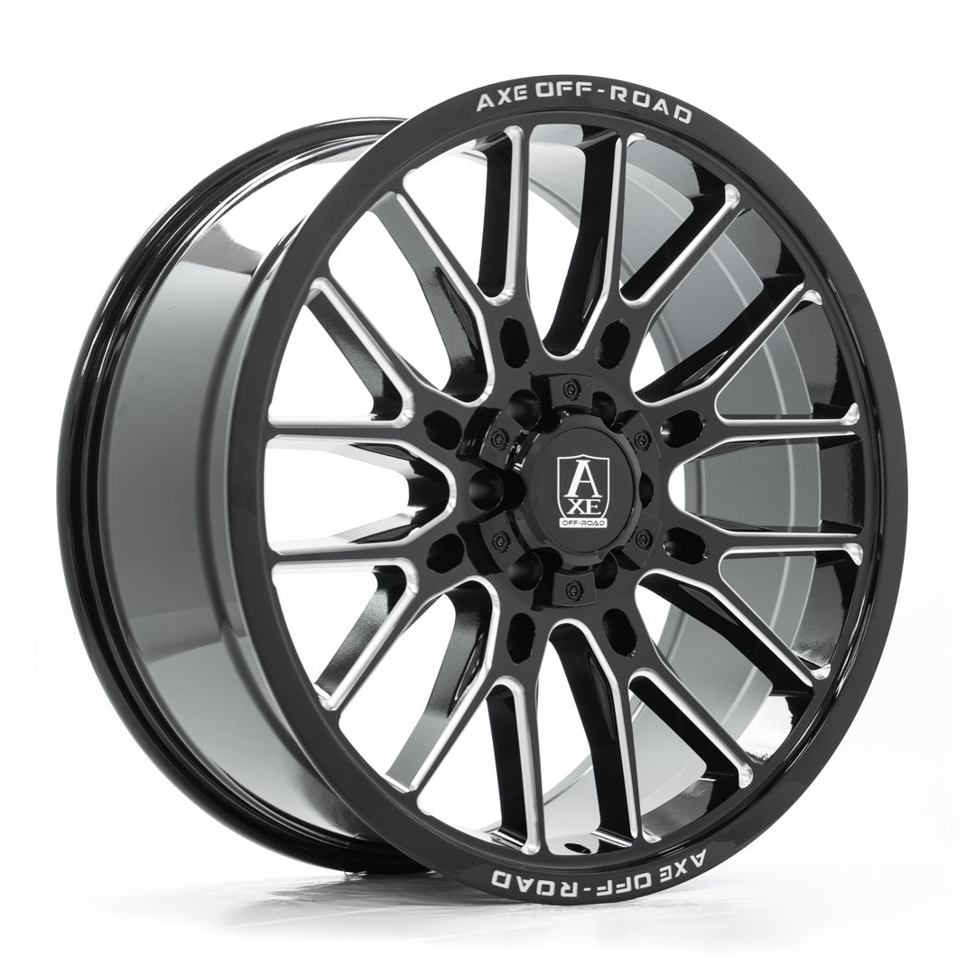Axe ATLAS Custom Wheel Gloss Black Milled