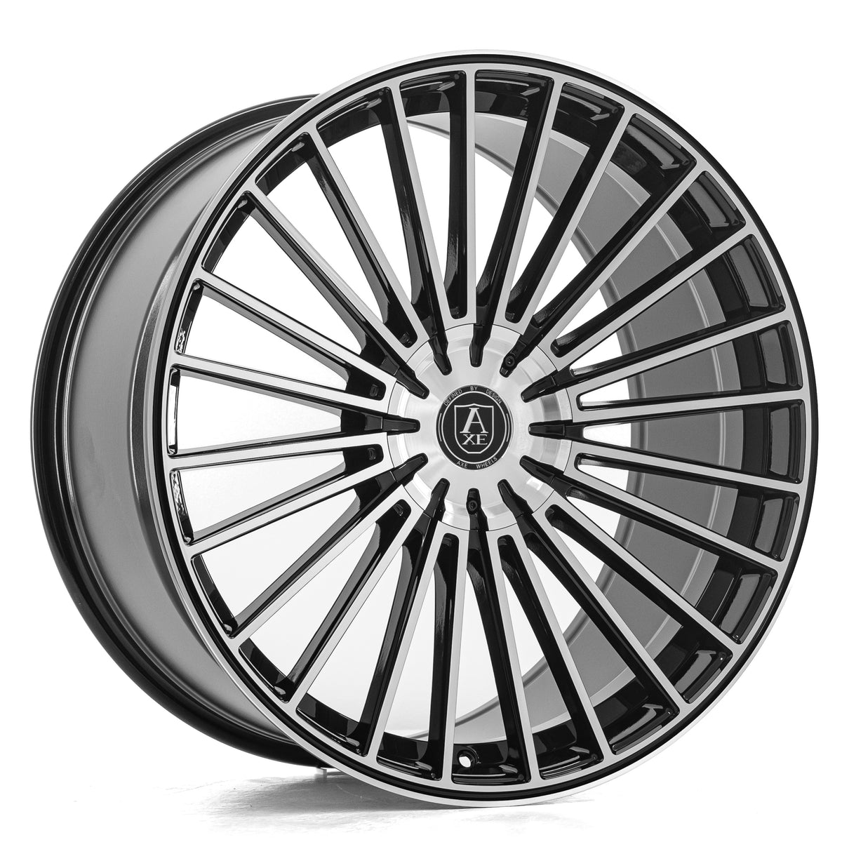 Axe EX50 Custom Wheel Black and Polished Face