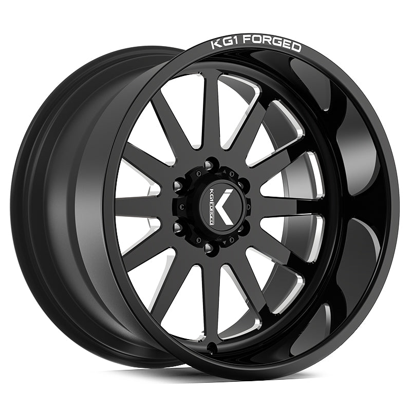 KG1 CLOCKWORK CUSTOM WHEEL BLACK/PREMIUM MILLED
