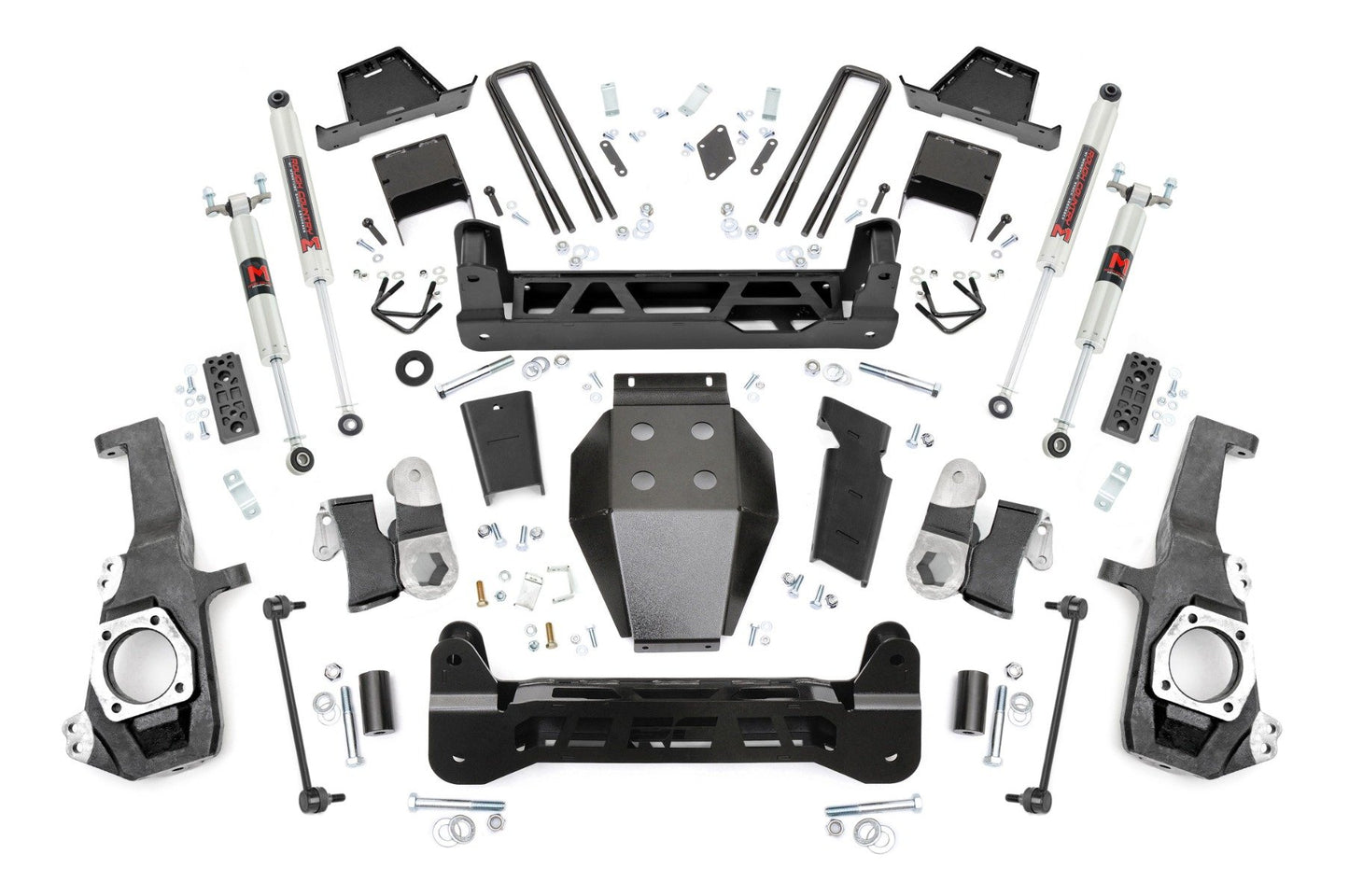Rough Country 7 Inch Lift Kit | NTD | M1 | Chevy/GMC 2500HD/3500HD (20-26)