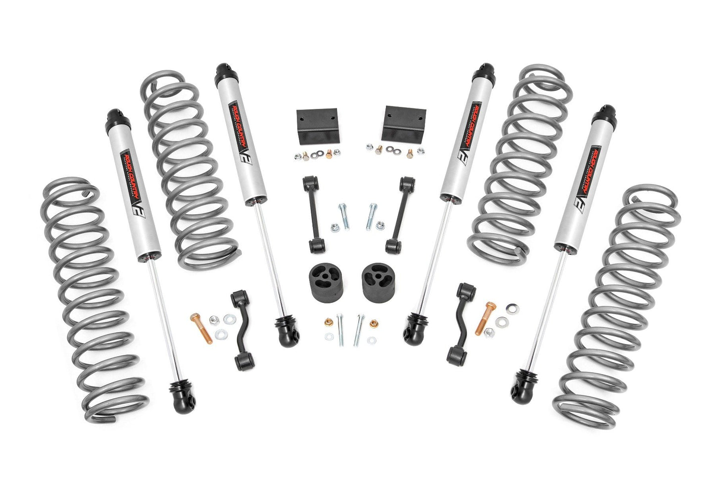 Rough Country 2.5 Inch Lift Kit | Coils | V2 | Jeep Wrangler JL 4WD (2024-2026)