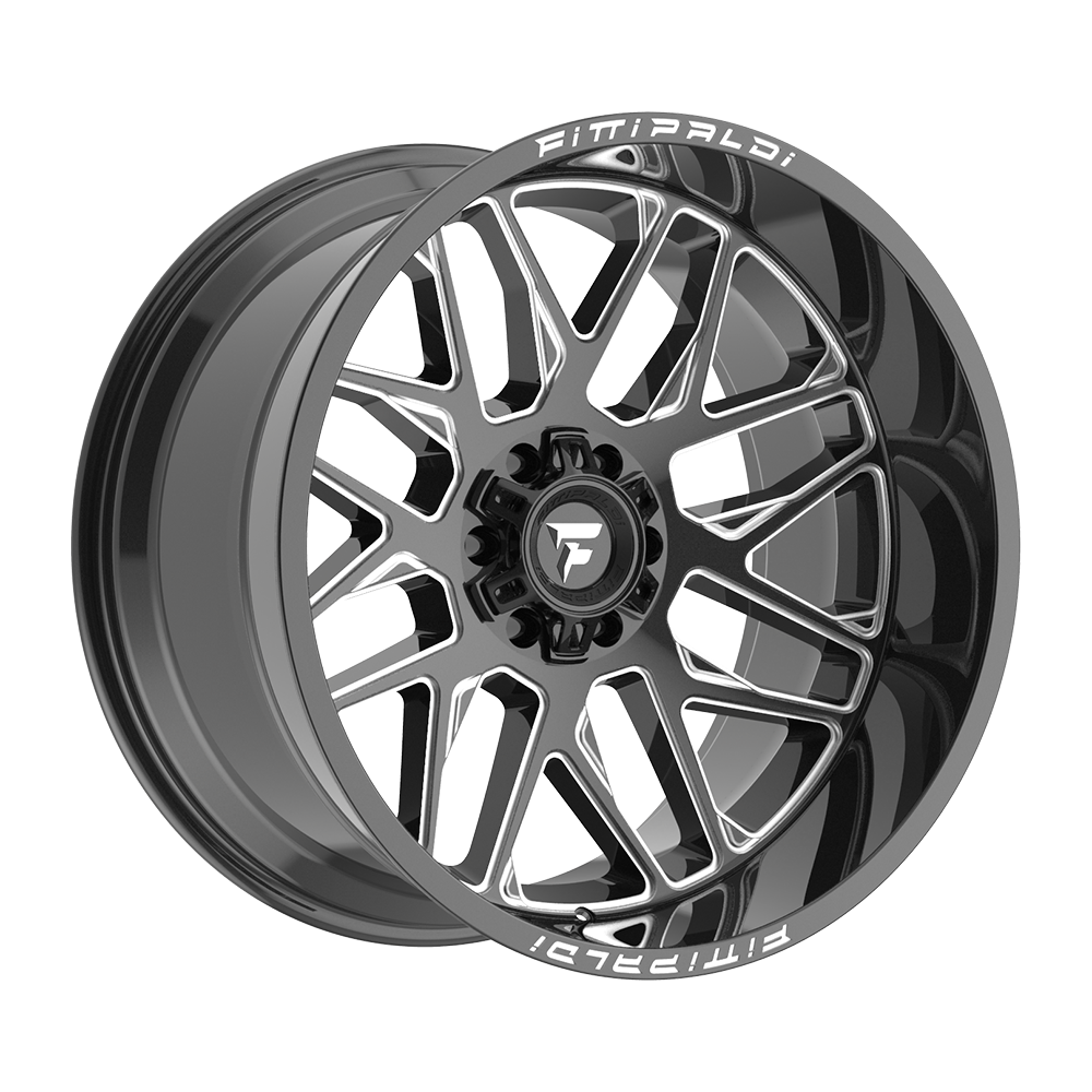 Fittipaldi FA19 Custom Wheel Gloss Black Milled