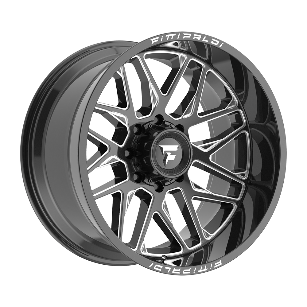 Fittipaldi FA19 Custom Wheel Gloss Black Milled