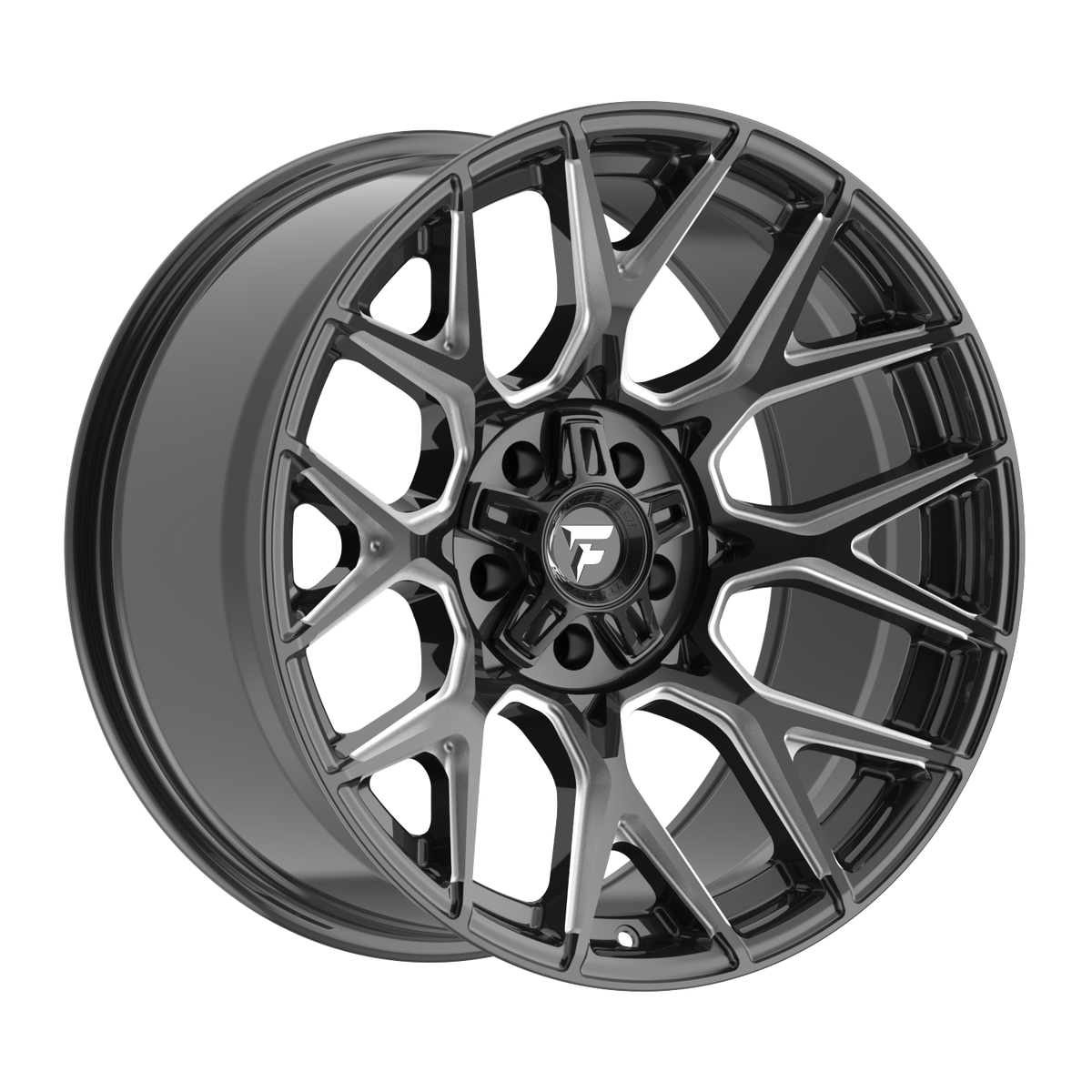Fittipaldi FA27 Custom Wheel Gloss Black Milled