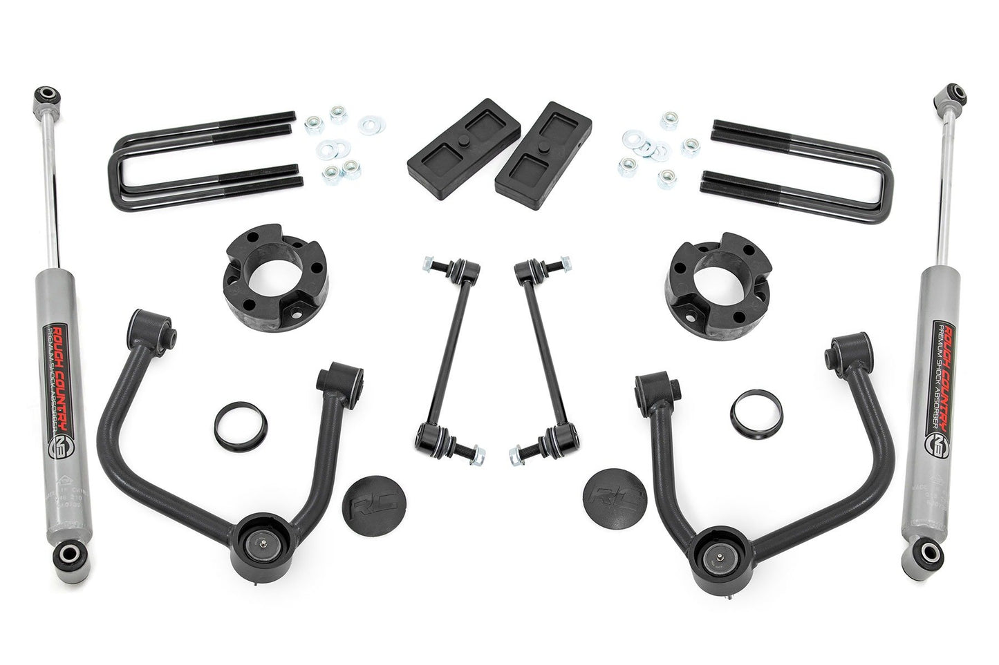 Rough Country 3.5 Inch Lift Kit | Ford Ranger 4WD (2024-2025)