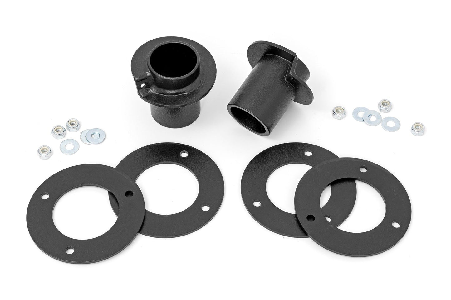Rough Country 3/4 Inch Front Leveling Kit | Lowers Rear 1.5 Inches | Ford F-150 Lightning (22-25)