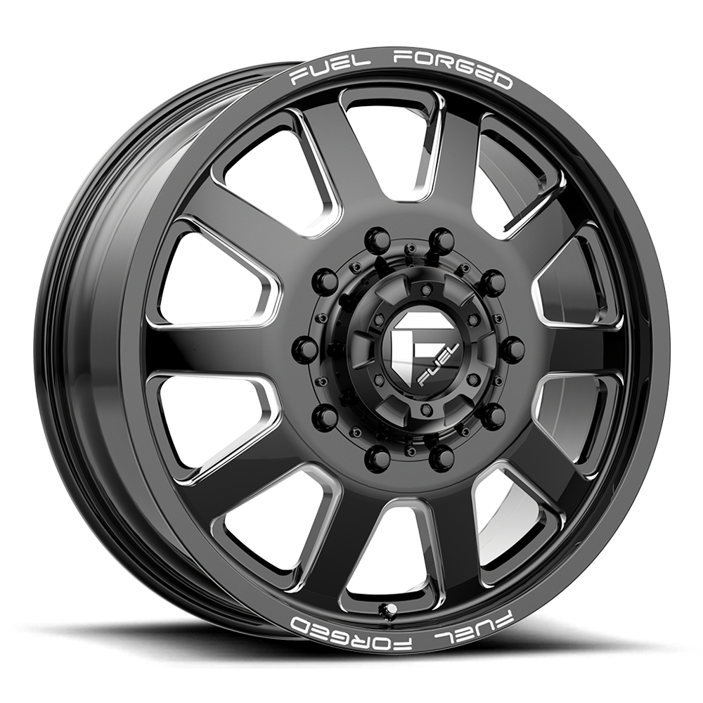 Fuel Mono DE09 FF09D MATTE BLACK MILLED