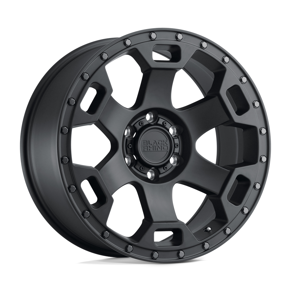 Black Rhino Hard Alloys GAUNTLET SEMI GLOSS BLACK W/ GUNMETAL BOLTS