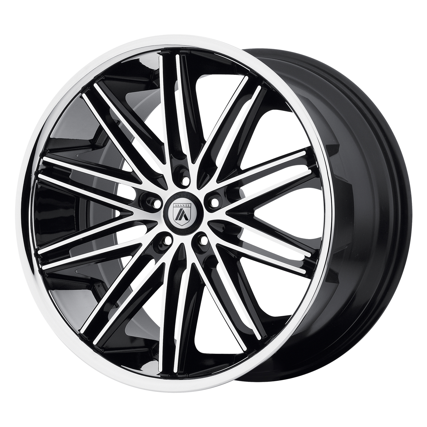 Asanti Black ABL-10 POLLUX MACHINED FACE SS LIP