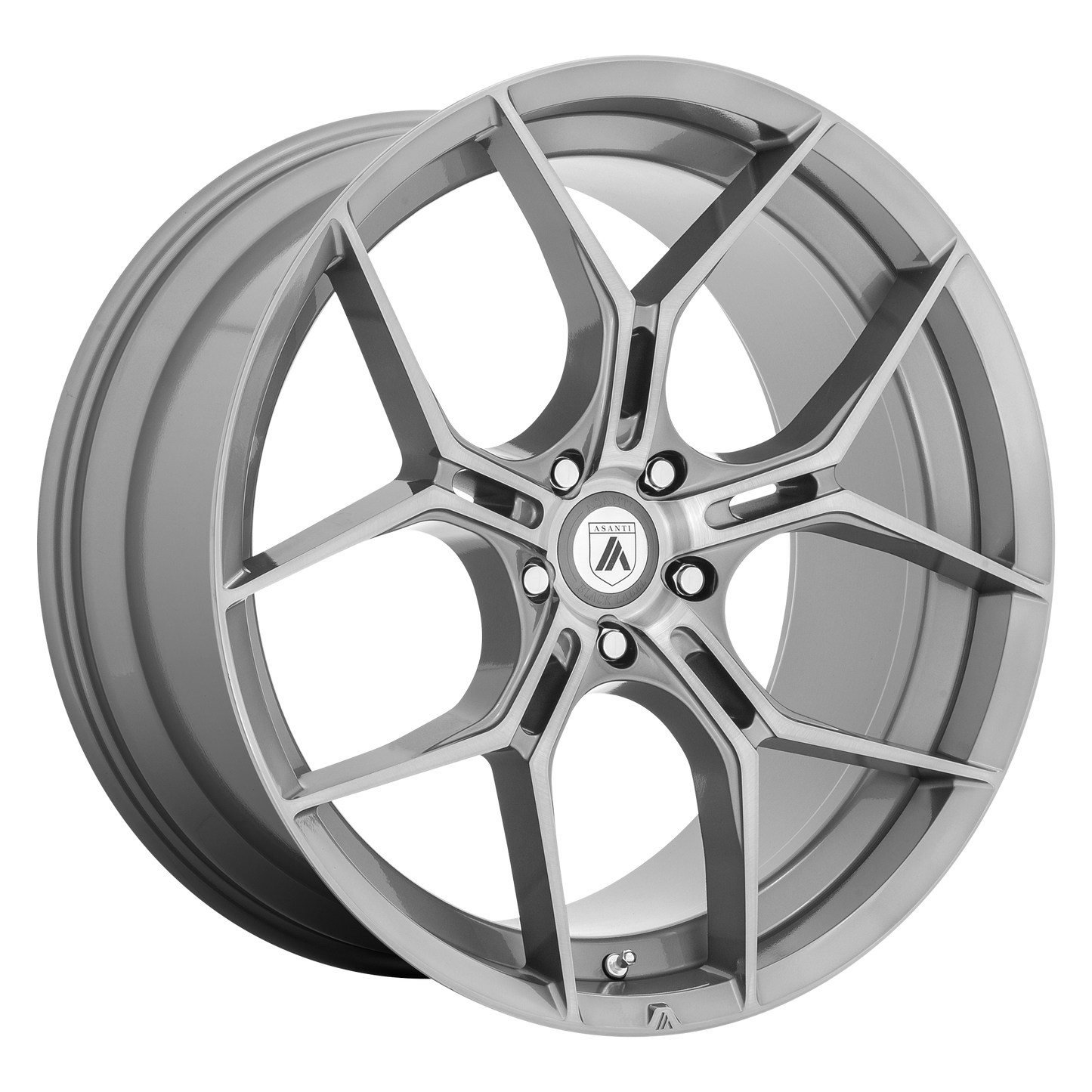 Asanti Black ABL-37 MONARCH TITANIUM BRUSHED