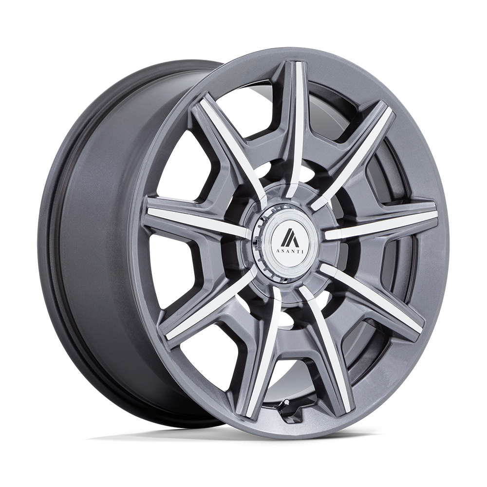 Asanti Black AB041 ESQUIRE GLOSS ANTHRACITE BRIGHT MACHINED