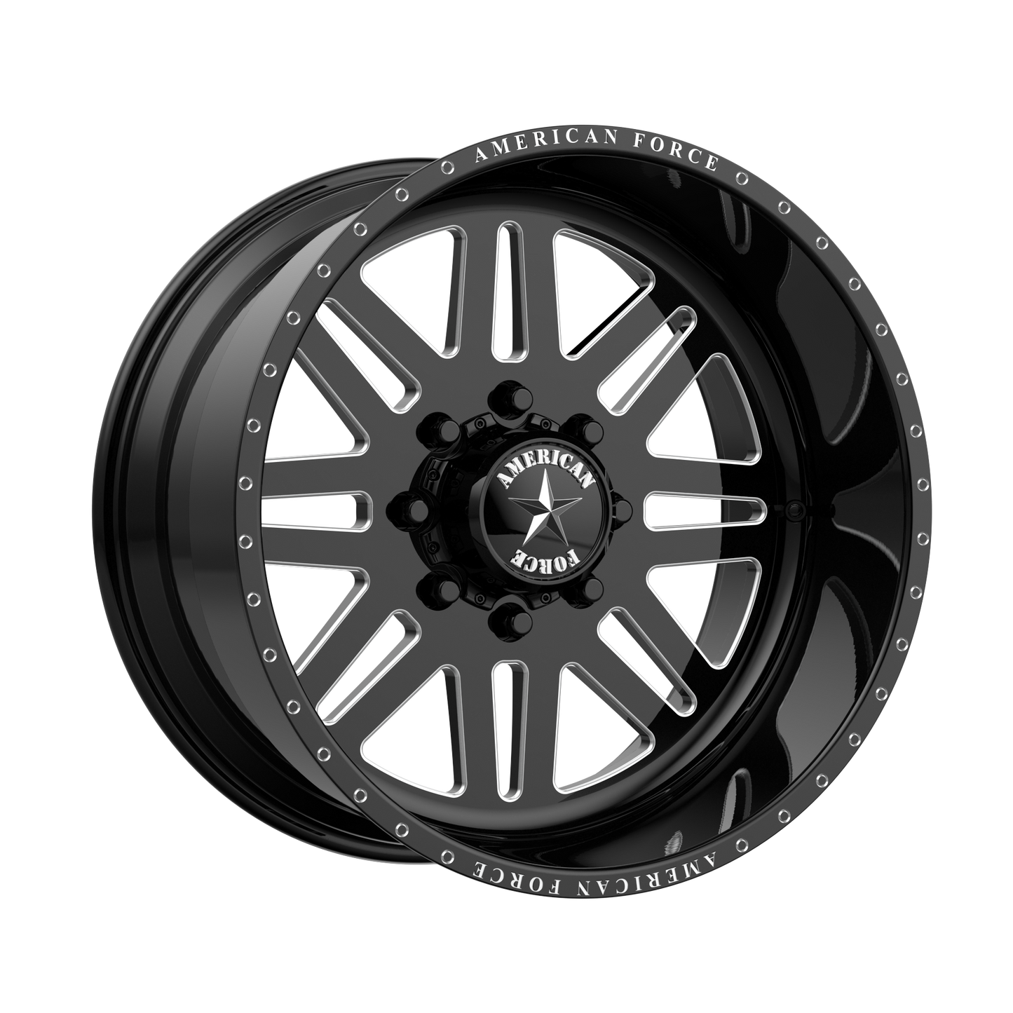 American Force AFW 09 LIBERTY SS GLOSS BLACK MACHINED