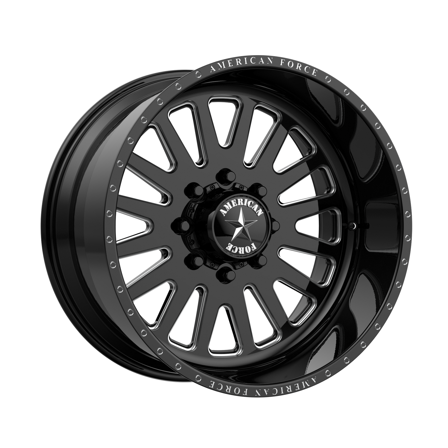 American Force AFW F20 ATOM SS GLOSS BLACK MACHINED