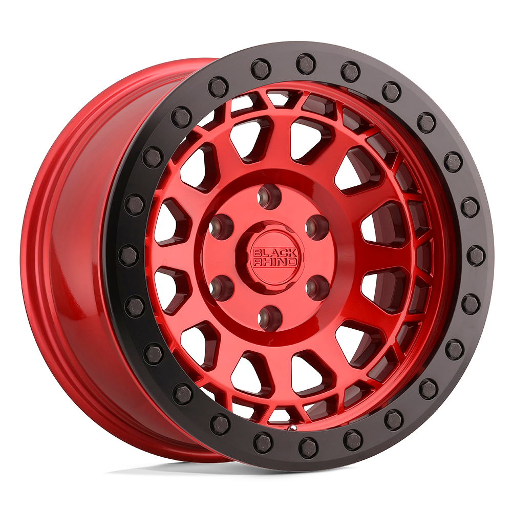 Black Rhino Hard Alloys PRIMM BEADLOCK CANDY RED WITH BLACK RING