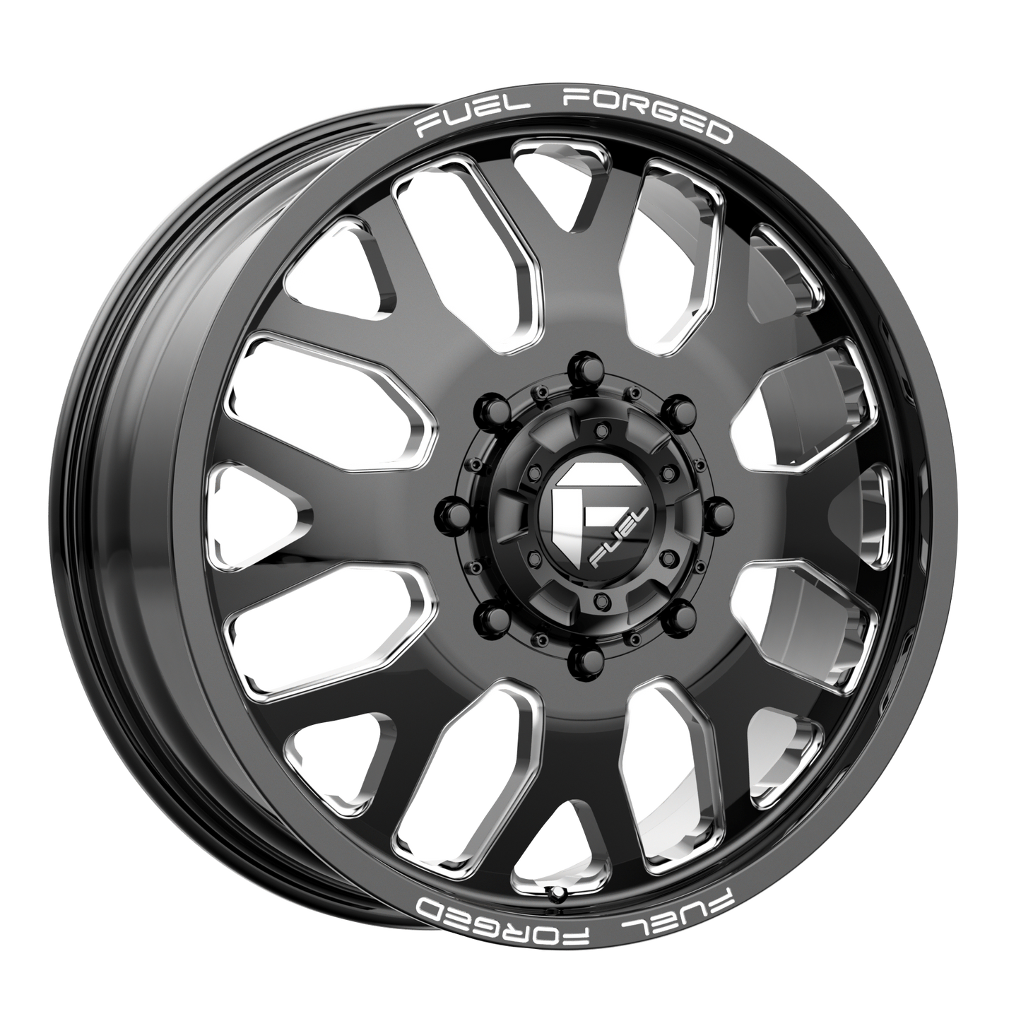 Fuel Mono DE19 FF19D GLOSS BLACK MILLED