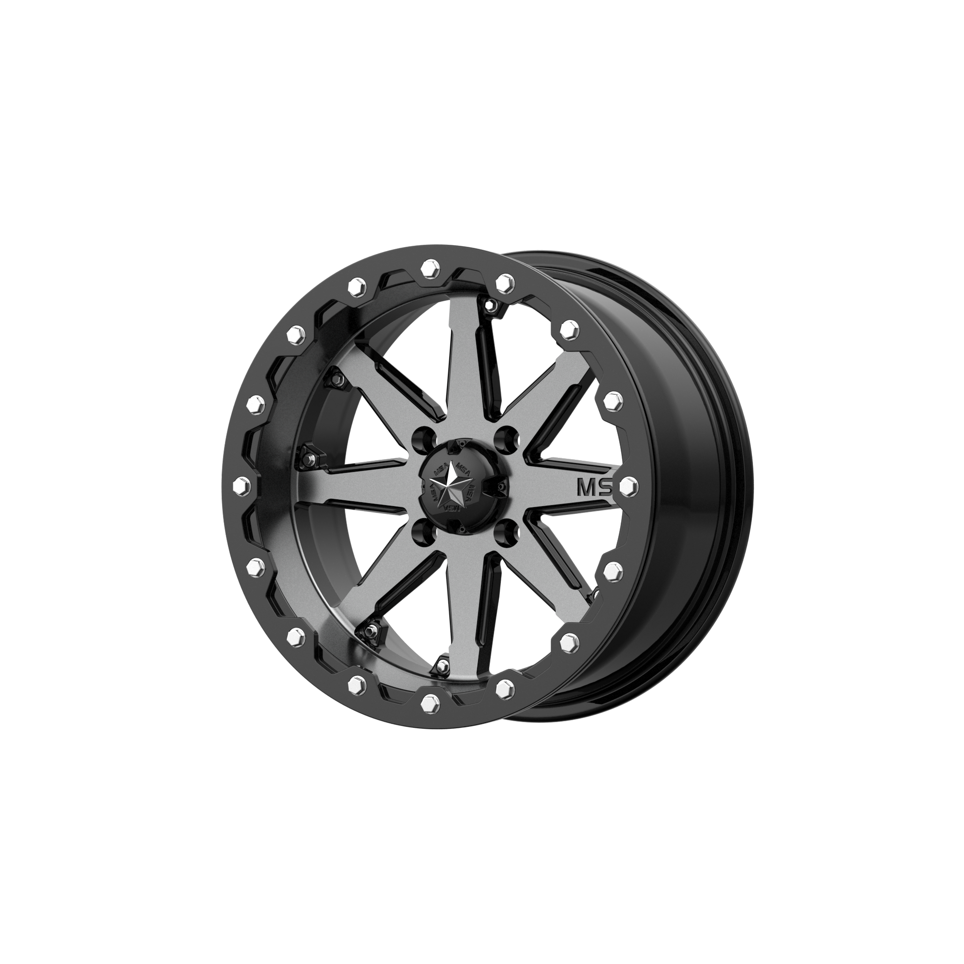 MSA Offroad Wheels M21 LOK BEADLOCK CHARCOAL TINT