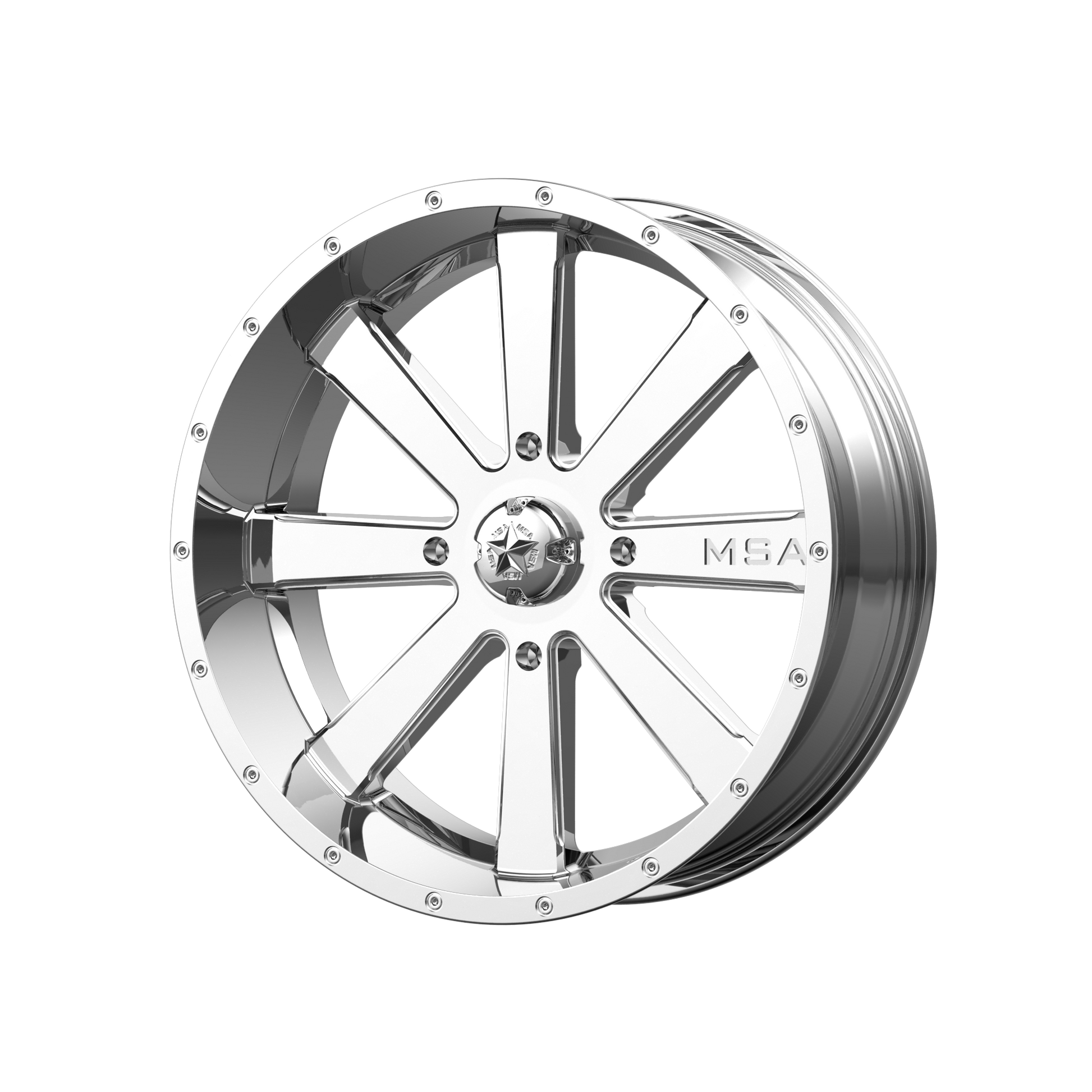 MSA Offroad Wheels M34 FLASH CHROME