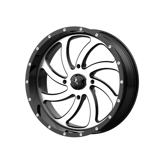 MSA Offroad Wheels M36 SWITCH MACHINED GLOSS BLACK