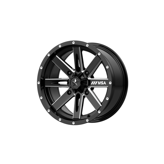 MSA Offroad Wheels M41 BOXER GLOSS BLACK MILLED