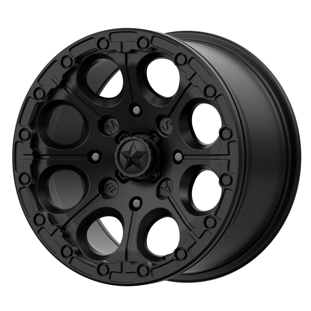 MSA Offroad Wheels M44 CANNON BEADLOCK SATIN BLACK