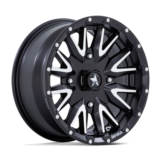 MSA Offroad Wheels M49 CREED MATTE BLACK MACHINED