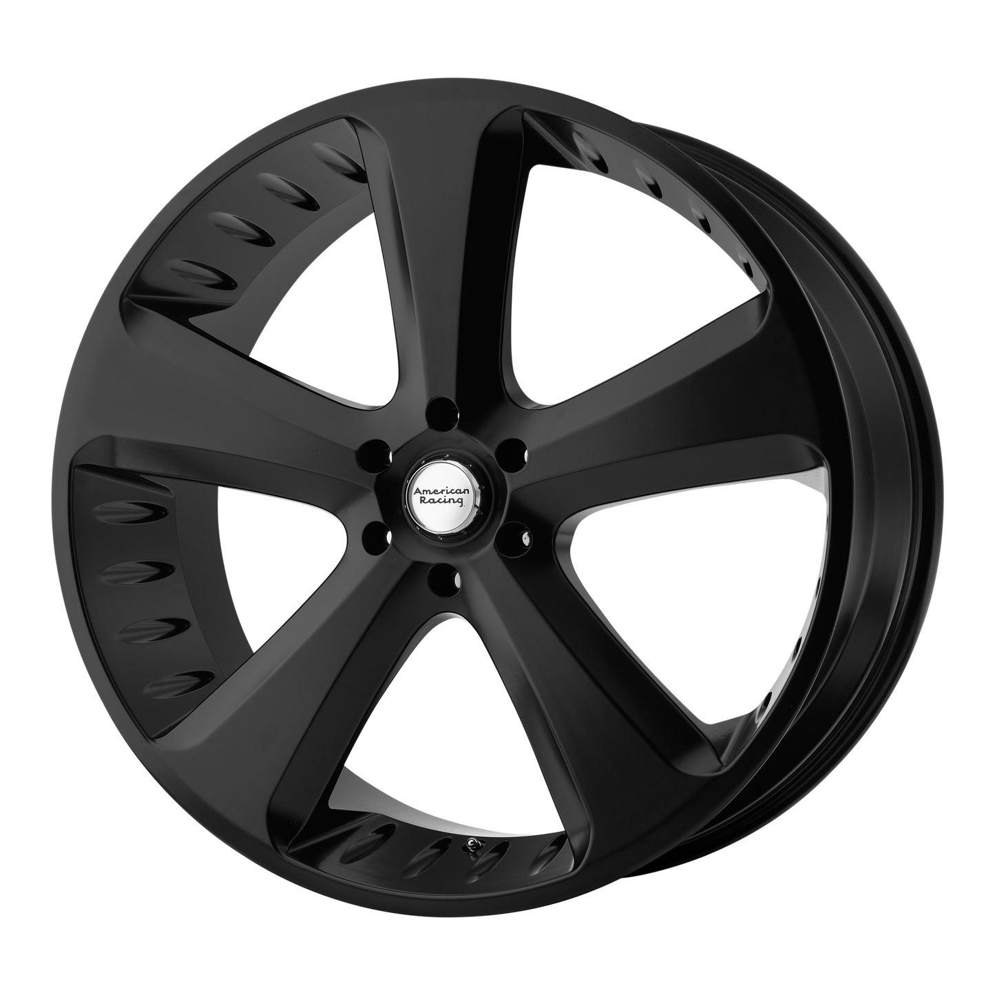 American Racing Vintage VN870 CIRCUIT SATIN BLACK