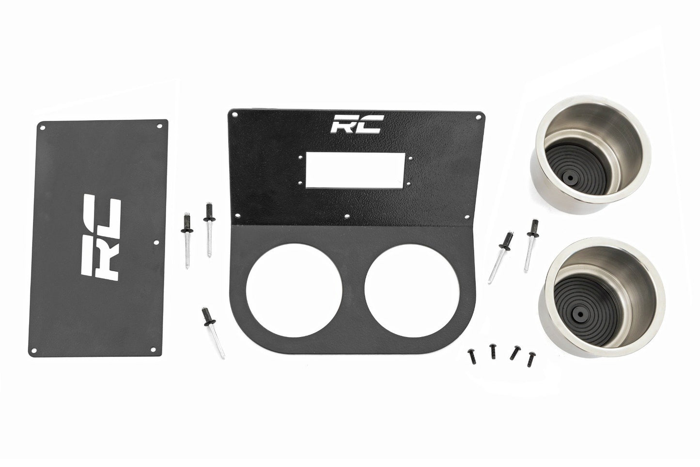 Rough Country Cup Holder | MLC-8 Mount | Honda Pioneer 1000