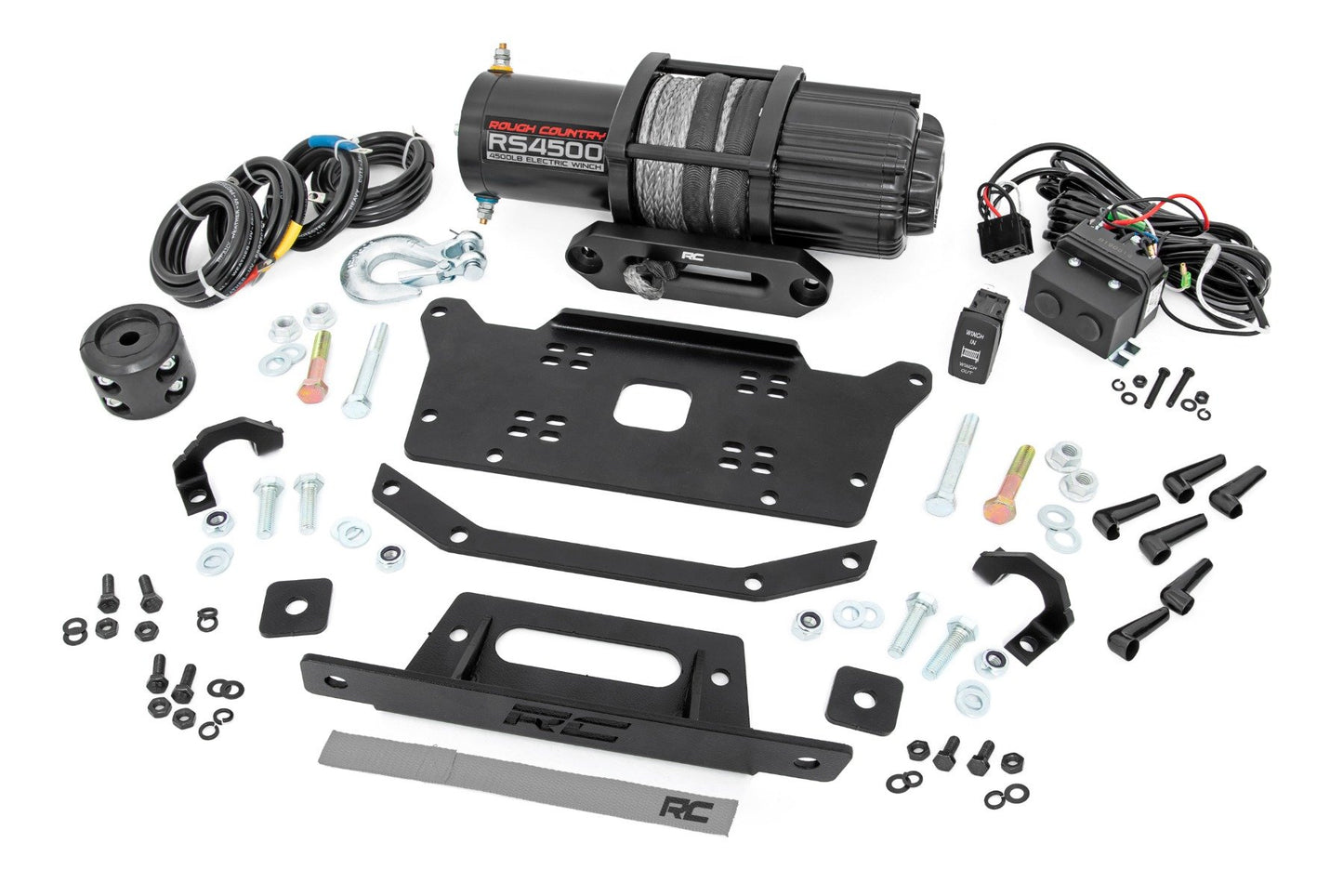Rough Country Winch Mount | RS4500S | Honda Talon 1000