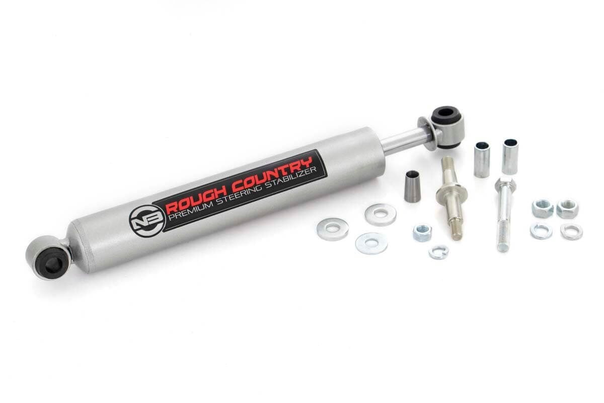 Rough Country N3 Steering Stabilizer | Ram 2500 (11-12)/2500 (94-10)/3500 (11-12)/3500 (94-10)