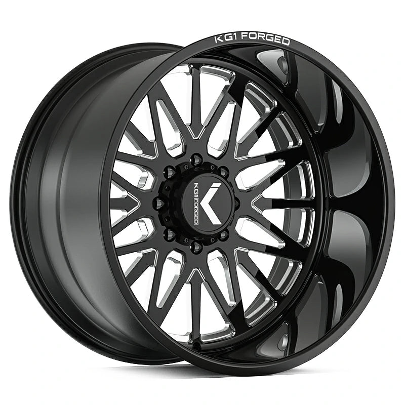 KG1 INTENT CUSTOM WHEEL BLACK/PREMIUM MILLED