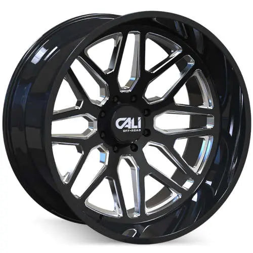 CALI OFF-ROAD 20X10 INVADER 8X170 -25 GLOSS BLACK MILLED