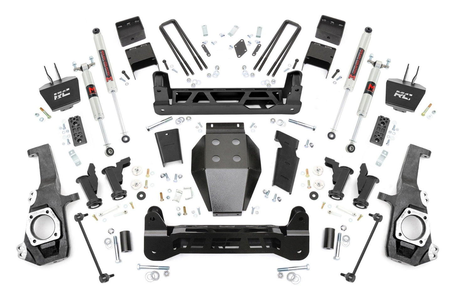 Rough Country 5 Inch Lift Kit | Torsion Drop | M1 | Chevy/GMC 2500HD/3500HD (20-26)