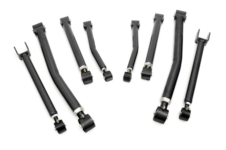 Rough Country X-Flex Control Arms | Complete Set | Jeep Wrangler JK/Wrangler Unlimited (07-18)