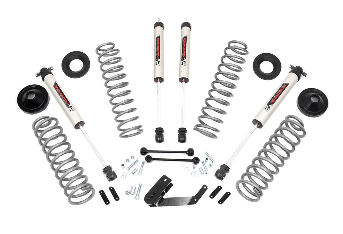Rough Country 3.25 Inch Lift Kit | V2 | Jeep Wrangler Unlimited 2WD/4WD (2007-2018)