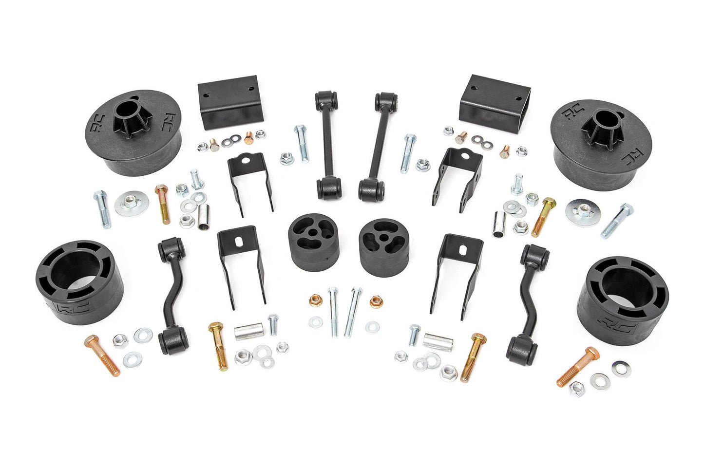 Rough Country 2.5 Inch Lift Kit | Spacers | Jeep Wrangler JL (18-23)/Wrangler Unlimited (18-23)