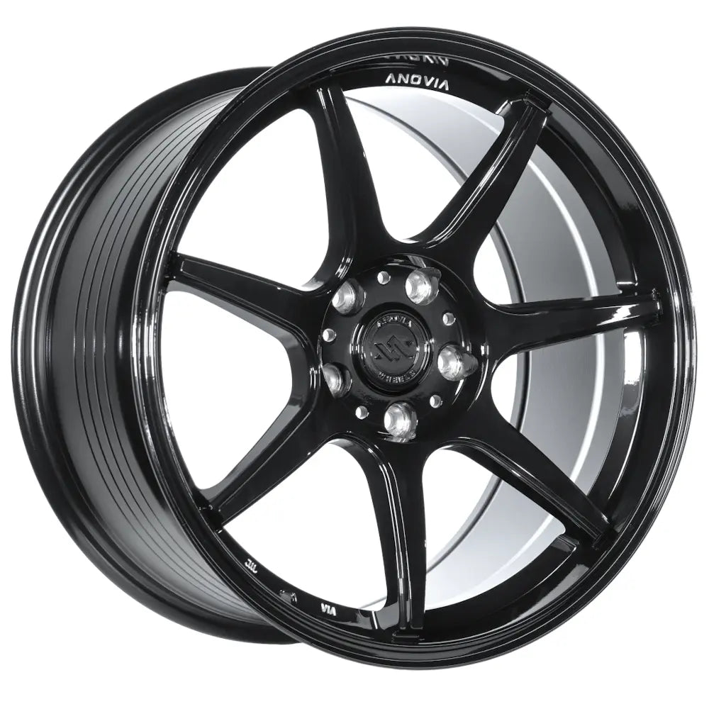 ANOVIA KANO 17X8 5X114.3 35 73.1 GLOSS BLACK